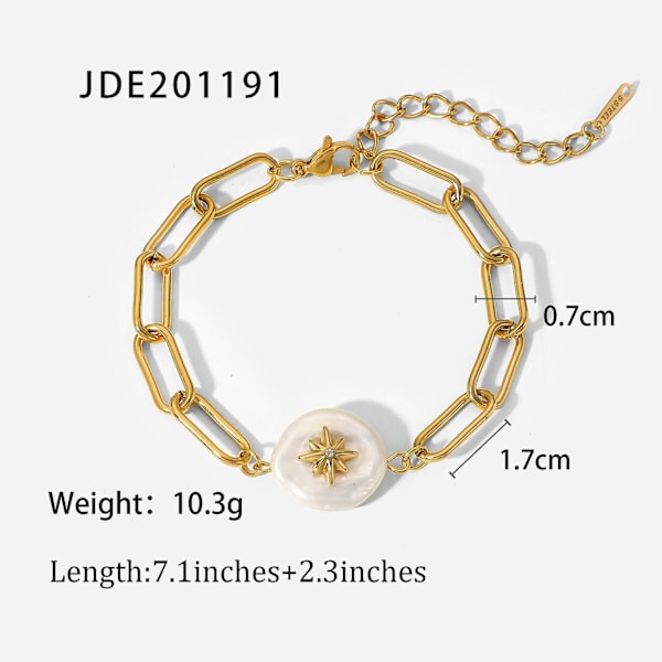 Armbånd Pearl Daily Outfit Metallic Element B1505