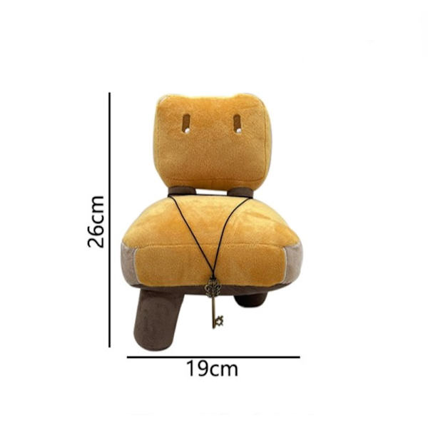 Bell Bud Journey pehmolelu nukke missing leg stool