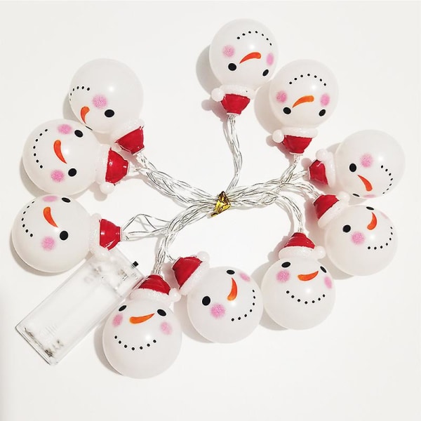 LED Julemand String Lights Batteri Lights Holiday Lights