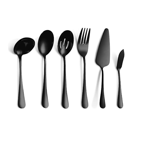 Set tarjoilukappale 11 kpl - musta black