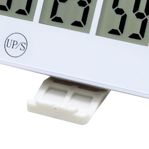 Måltimer LCD-skärm Pekskärm Kompakt Undersökningstimer för Studier Kontor Skola Kök Vit