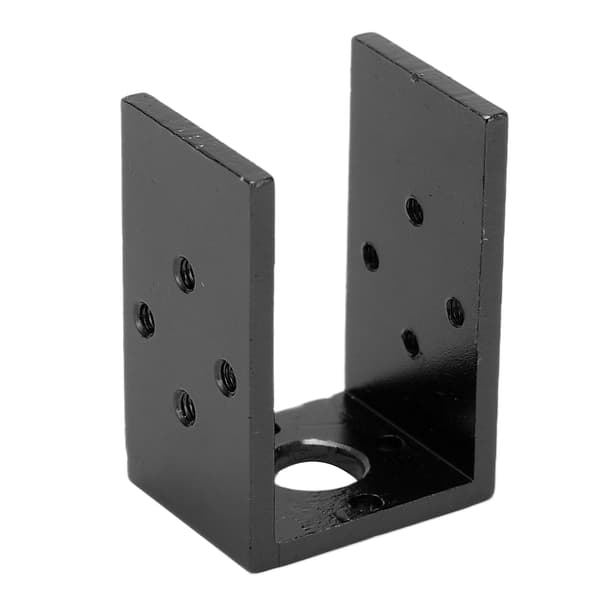Motorbeslagholder af aluminiumslegering til RC Bil Marine Sort