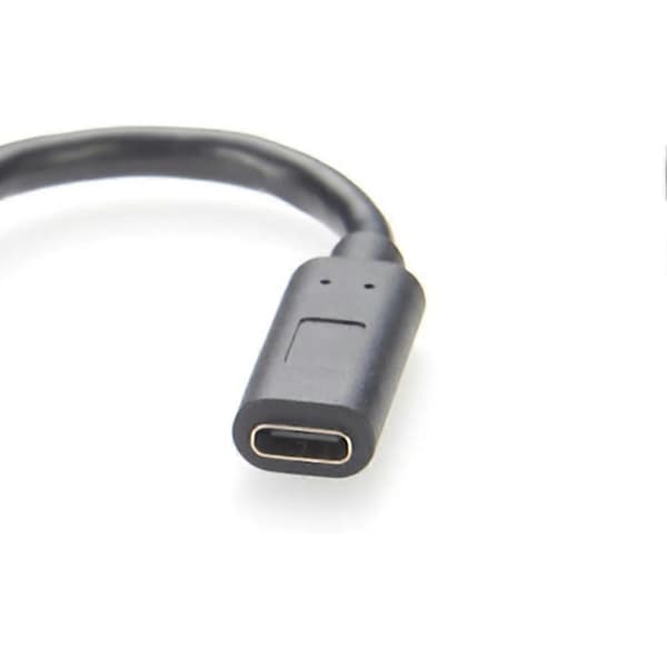 10 Gbps USB C Panelmonteringsadapter USB3.1 Typ C Hona till Hona Kabel D-Typ/XLR Panelmonterad USB C