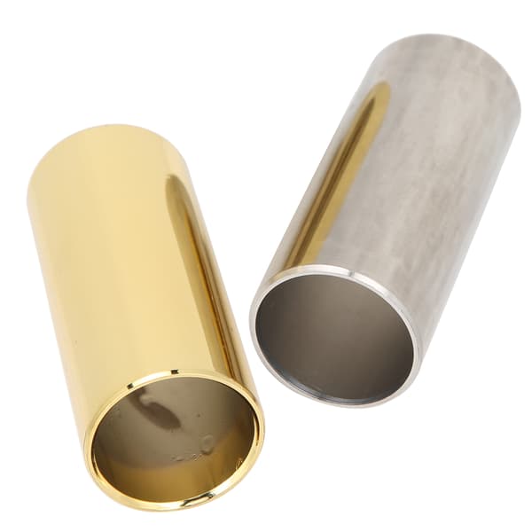 2 stk. Metal Guitar Slide Sæt til Elektrisk Bas Banjo Ukulele Tilbehør M02232