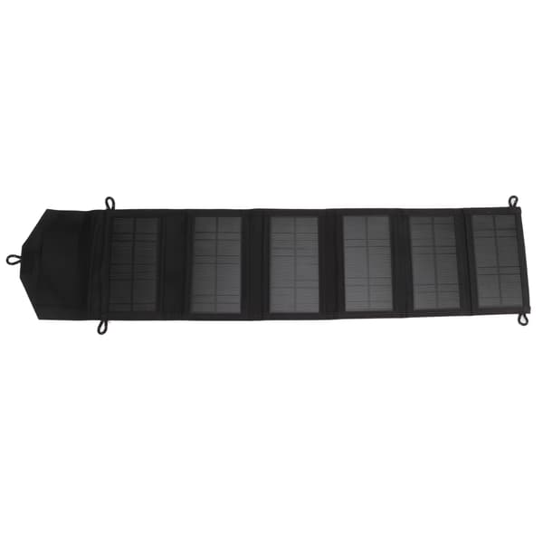 Foldbar Monokrystallinsk Solpanel Oplader Taske Udendørs Strømgenerering