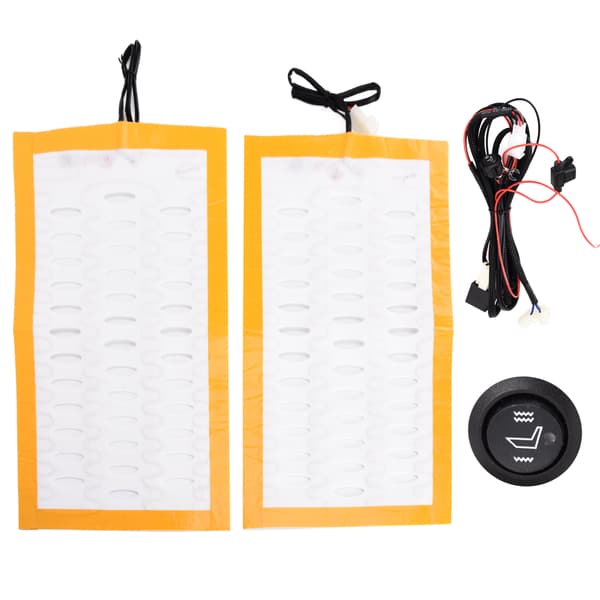 Universal 12V DC Bilsete Varmepute med Overopphetingsbeskyttelse