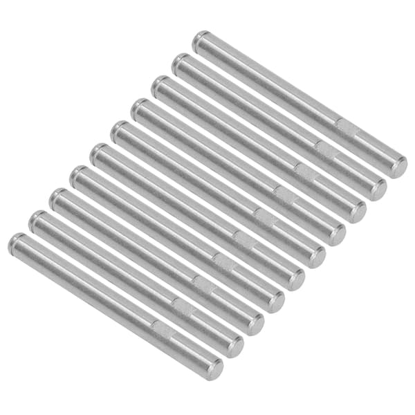 10 stk. RC Motoraksel Rustfrit Stål Børsteløs Udskiftning til Bil Fly Båd Model 4x42mm