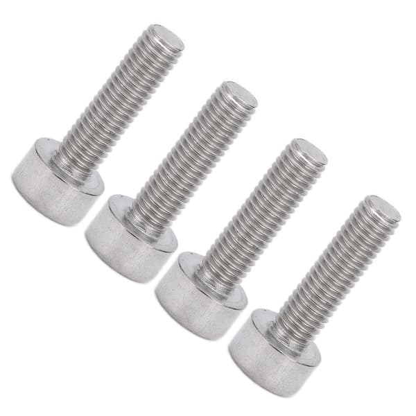 6 stk. Legering Aluminium Hex Konisk Hode Flat Socket Skruer for Terrengsykkel