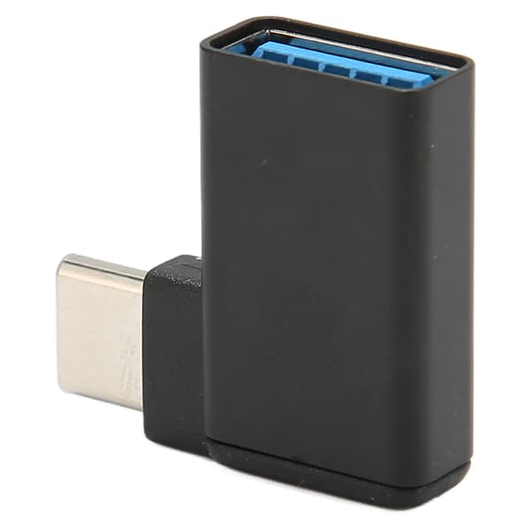 USB C Adapter 90 Grader Hunn til Hann Plugg og Spill USB til USB C Kobling for PC Laptop Spillkonsoll