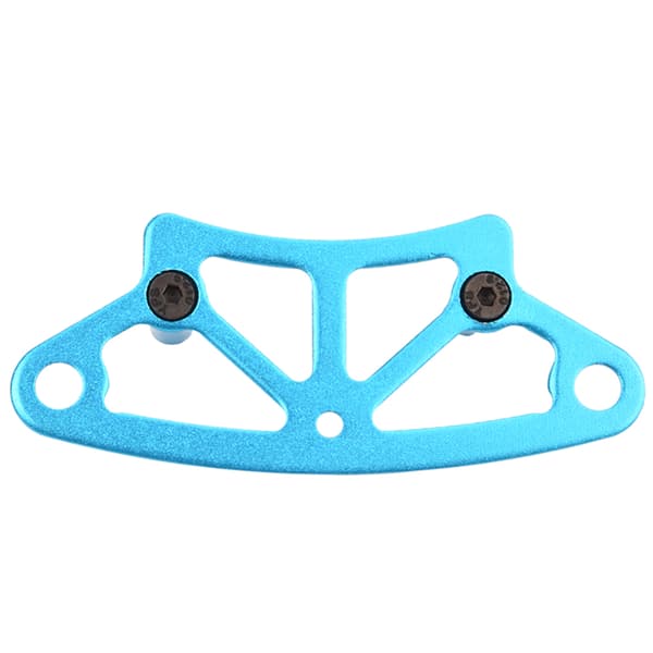Aluminiumslegering Frontkofanger Reservedele til Redcat STR Nitro OnRoad 1/10 RC Bil Blå