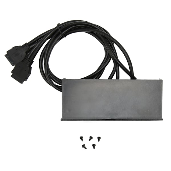 USB 3.0 Hub 4 Port 5Gbps 19pin Frontpanel til 5.25 Tommer PC Computer Kabinet Optisk Drev