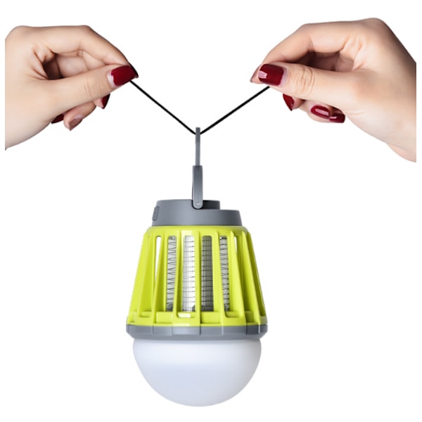 USB Mosquito Killer Kotitalouksien Hiljainen Mosquito Imu- ja Fly Killer -lamppu (vihreä),