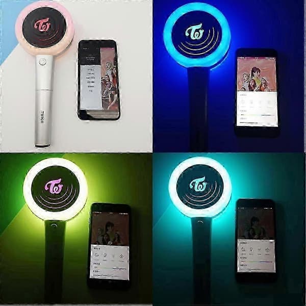 För TWICE Ver.2 Light Stick Lampa Bluetooth Lightstick Present till Fans