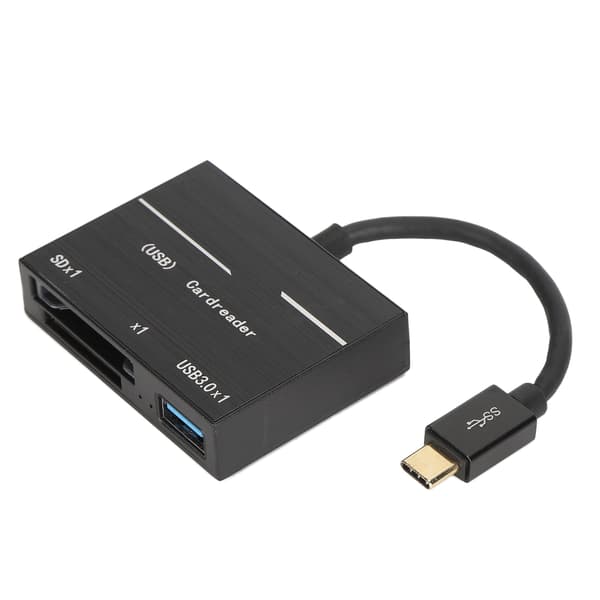 USB 3.0 Type C til XQD-kortleser Høy hastighet med LED-indikator Kompatibel USB 2.0