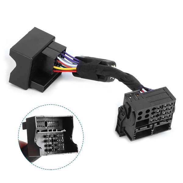 Multifunktionsratt Knappkontroll Canbus Simulator Adapter Kompatibel MK5 Touran Caddy B6