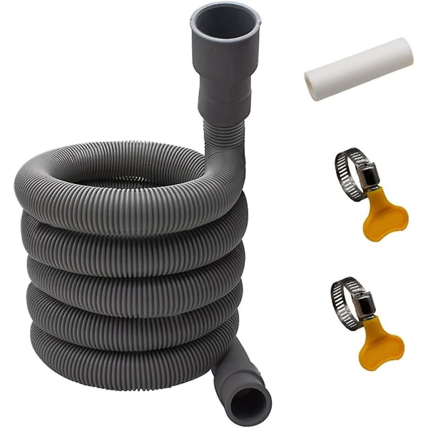 Universal afløbsslange,vaskemaskine afløbsslange,3m Universal afløbsslange,opvaskemaskine Slangeforlænger,slange Afløbsslangeforlænger