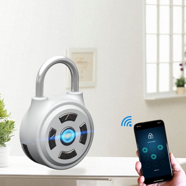 Bluetooth elektroniskt lösenord mobil APP litet hänglås