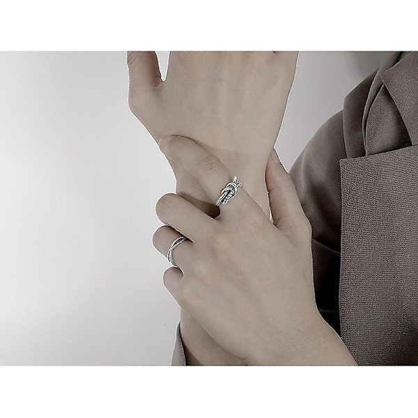 Ring Unika Vintage Justerbara Modesmycken Ac7795