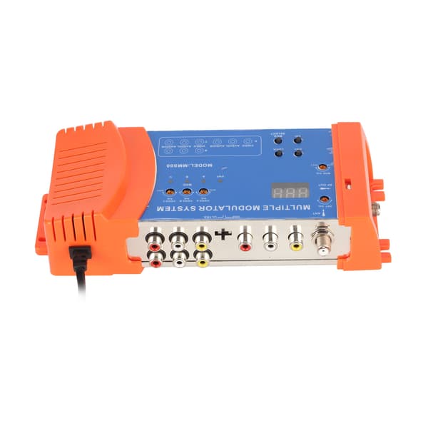 Multi Channel PAL NTSC Modulator System for TV Box AV-kilde 100-240V EU-plugg