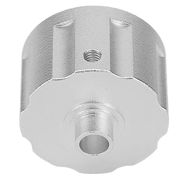Differensialhus i aluminiumslegering for HoBao VS 87004 1/8 RC Bil Sølv