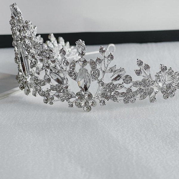 Jeweled Crowns Beautiful Headpiece Wedding Crown Wedding Tiaras Hårtilbehør For Prom bursdag