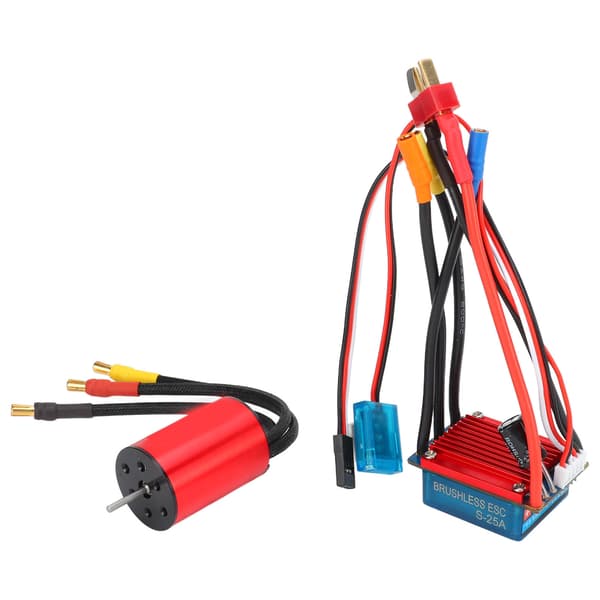 4800KV Børsteløs Motor 25A ESC Kit til 1 16 1 18 RC Bil
