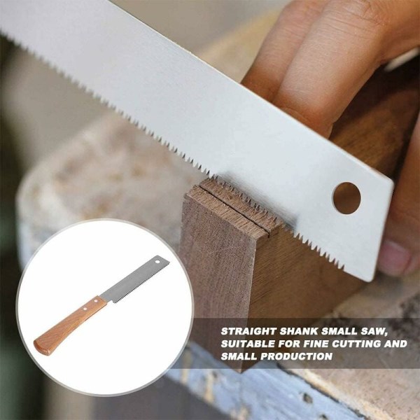 MB150 træskaft håndsav 12 tommer træskaft lille håndsav fin tand præcisionssav velegnet til træbearbejdning