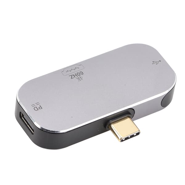 USB C Hub 3 i 1 Typ C Hane till HDMI 2 Typ C Hona Dockningsstation för Windows Android OS X