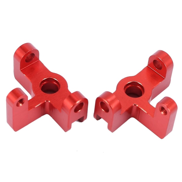 För Wltoys 144001 1/14 Rc Bil Framhjulssäte Styrnav, röd