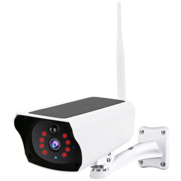 Trådlös wifi övervakningskamera 2 megapixel HD infraröd mörkerseende utomhussolkamera med 16g minneskort
