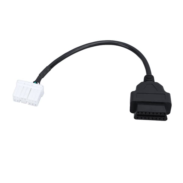 Tesla Model S 2012 2015 12-benet til 16-benet adapterkabel diagnostisk stik ledningsnet udskiftning