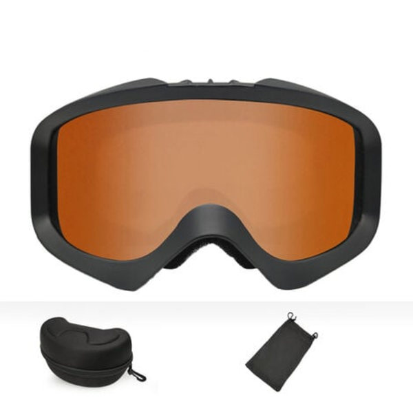 Goggles and Ski Goggles Motorsykkel Skateboard Mann Kvinne Anti-dugg sfærisk linse
