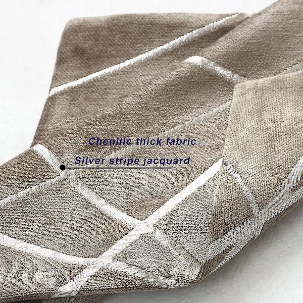 Koristeellinen sohvatyynyliina, sohva paksu tyynynpäällinen, neliönharmaa luksustyyny 2 settiä 60*60 cm Tawny