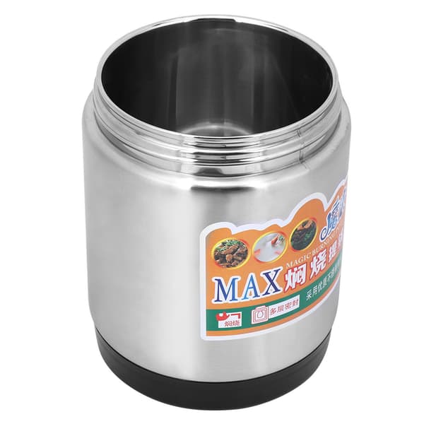Isolert matboks i rustfritt stål 1800ml