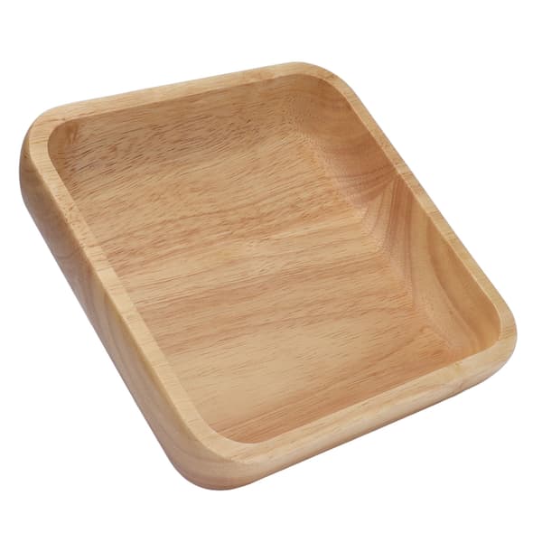 Fyrkantig Träskål 18cm 7.1in Restaurangservis