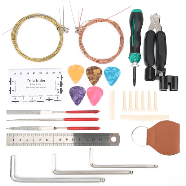 Gitarrreparationsverktygssats 3 i 1 strängbytare för ukulele bas mandolin banjo