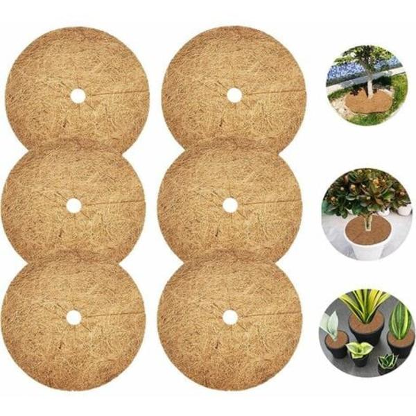 Coir Plantematte, Coir Disc, Coir Mulching Disc, Vinterbeskyttelse for potteplanter, Beskytt røttene til Potted P