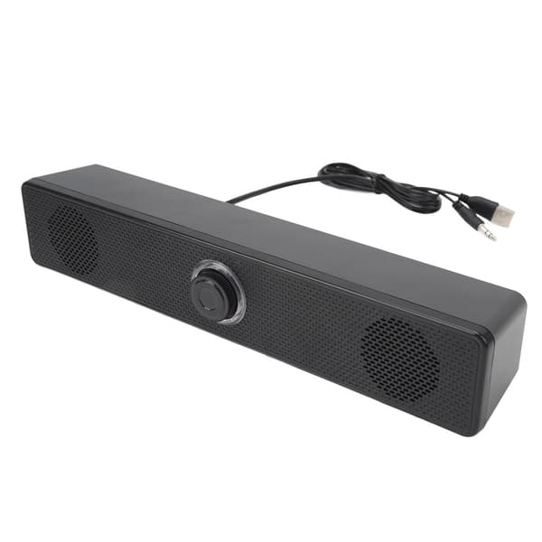 Bluetooth Computer Højttaler USB Kablet Soundbar til Hjemmekontor Mobiltelefon Audio