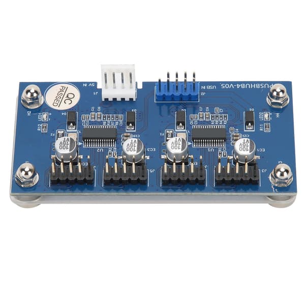 9-pinners USB-headerforlengelseskabel 1 til 4 USB 2.0 Hub-kontakt Datatilbehør