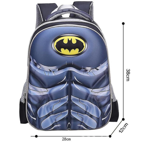 Barn Gutter Superheltryggsekk Barnehage Skolebokveske Ryggsekk-Batman Batman