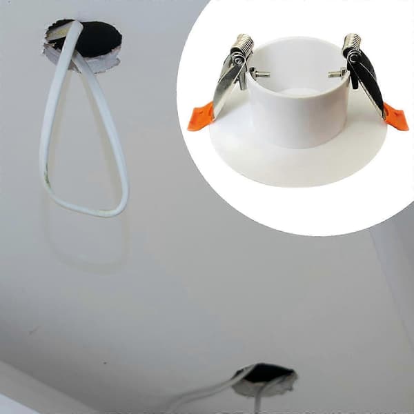 Takskyddsplatta Dekorativ Panel Enkel Installation Väggmonterad Downlight Hål S