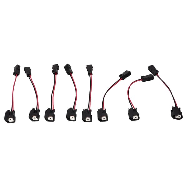 8 stk. brændstofinjektoradapter ledningsnet LS1 LS6 LT1 EV1 til LS2 LS3 LS7 EV6 motorledningsnet