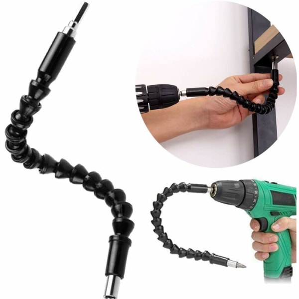 Elektriskt borrrör kopplingsaxel universal flexibel axelbit vevstake praktiskt verktyg