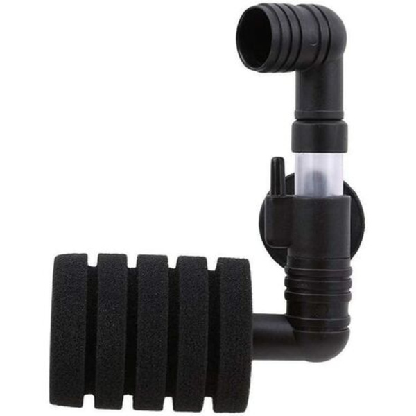 Akvariumsvampfilter, stille biokjemisk filter luftpumpe Dobbelt svampfilter for akvariumfisketank