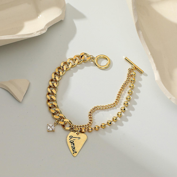 Armband Square Daily Outfit Metallic Element B1508