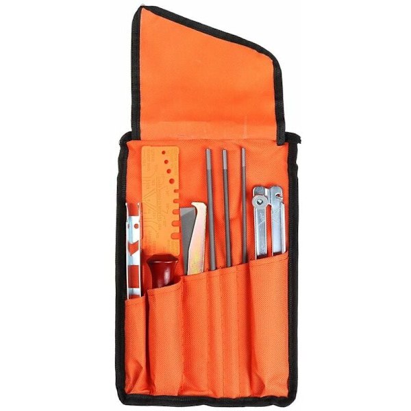 10 x Chainsaw Sharpen File Filing Kit Kjede Sharpening Sag Filer Verktøy for Stihl LAVENTE,