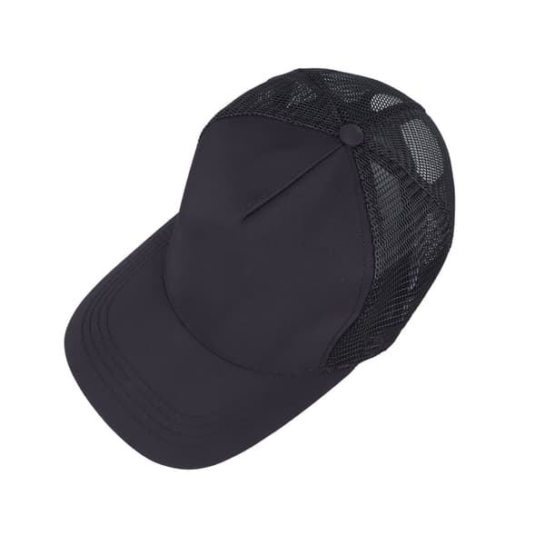 Stilig svart justerbar baseballcaps for utendørs solbeskyttelse