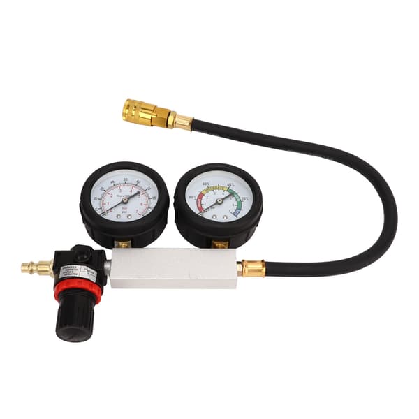 Cylinder Leak Down Tester Kit Motor Kompressionstester Sæt Benzinmotor 14mm 12mm 10mm Tændrør