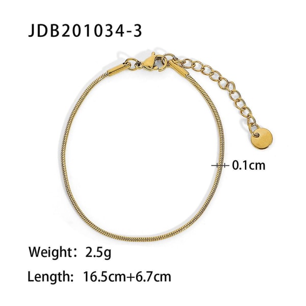 Armband Zircon Daily Outfit Metallic Element B1491 JDB201034-3