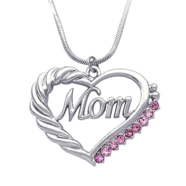 Creative Love Zircon Mother Love Halskjede Morsdag anheng Halskjede